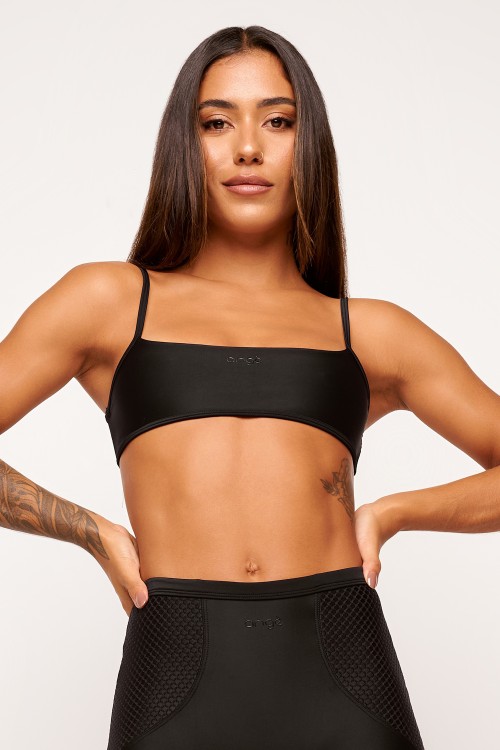 Top Preto Bare